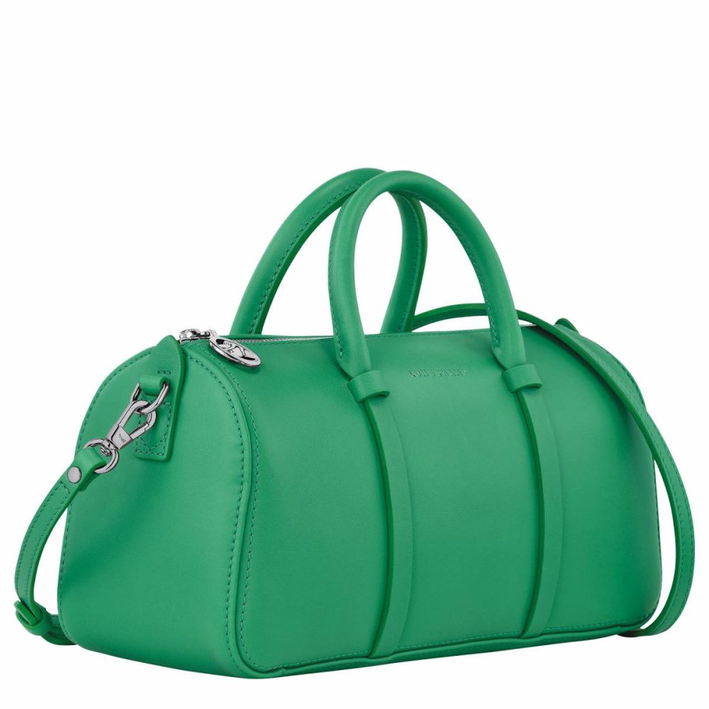 Leather Bags Green Longchamp Women Daylong M Handbag Green - Leather - Image 3