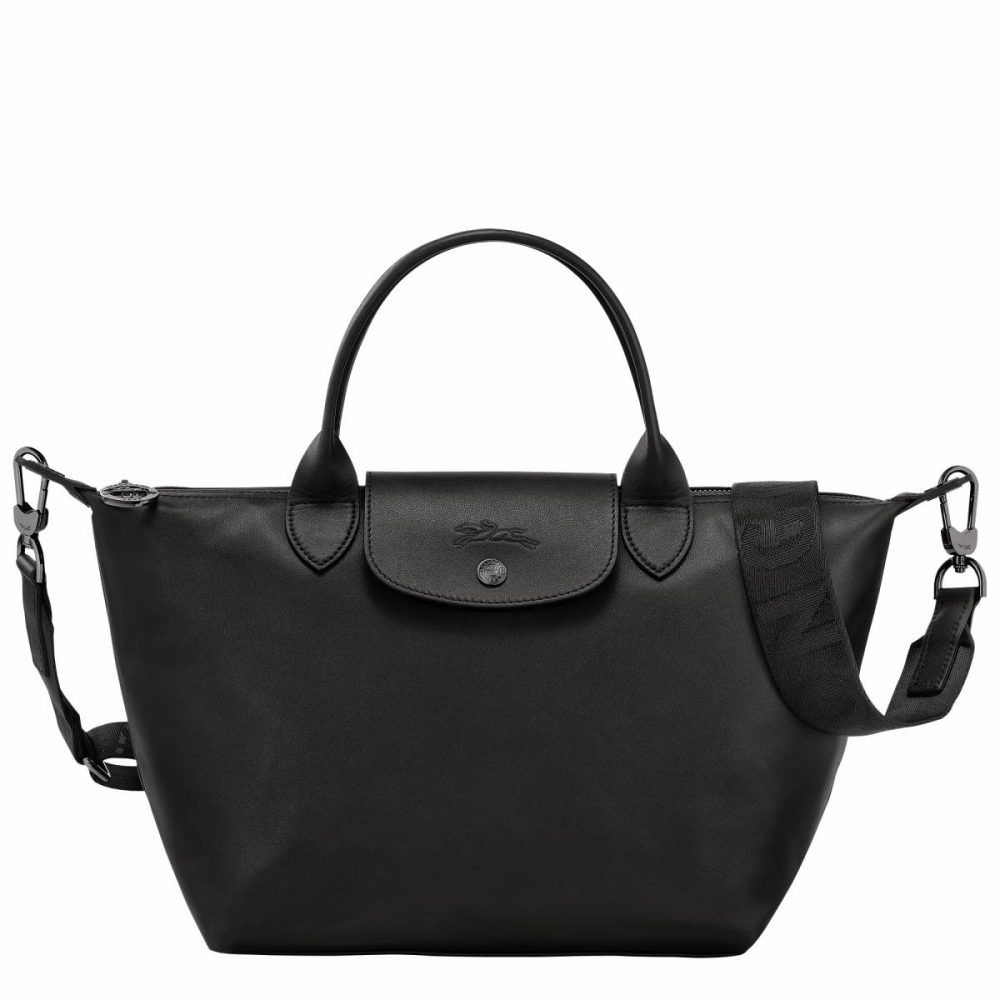 Leather Bags Le Pliage Xtra S Handbag Black - Leather Women Black Longchamp