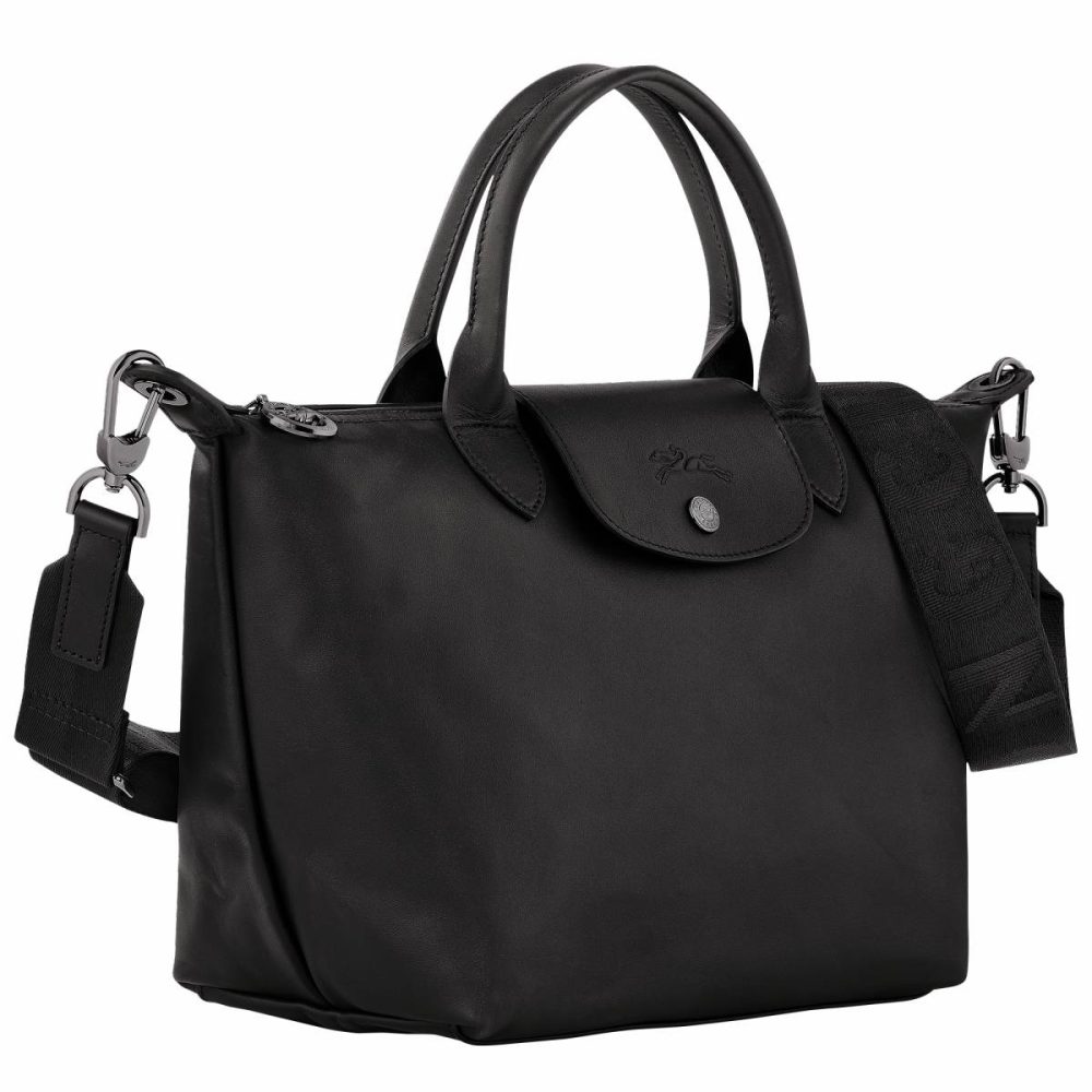 Leather Bags Le Pliage Xtra S Handbag Black - Leather Women Black Longchamp - Image 3