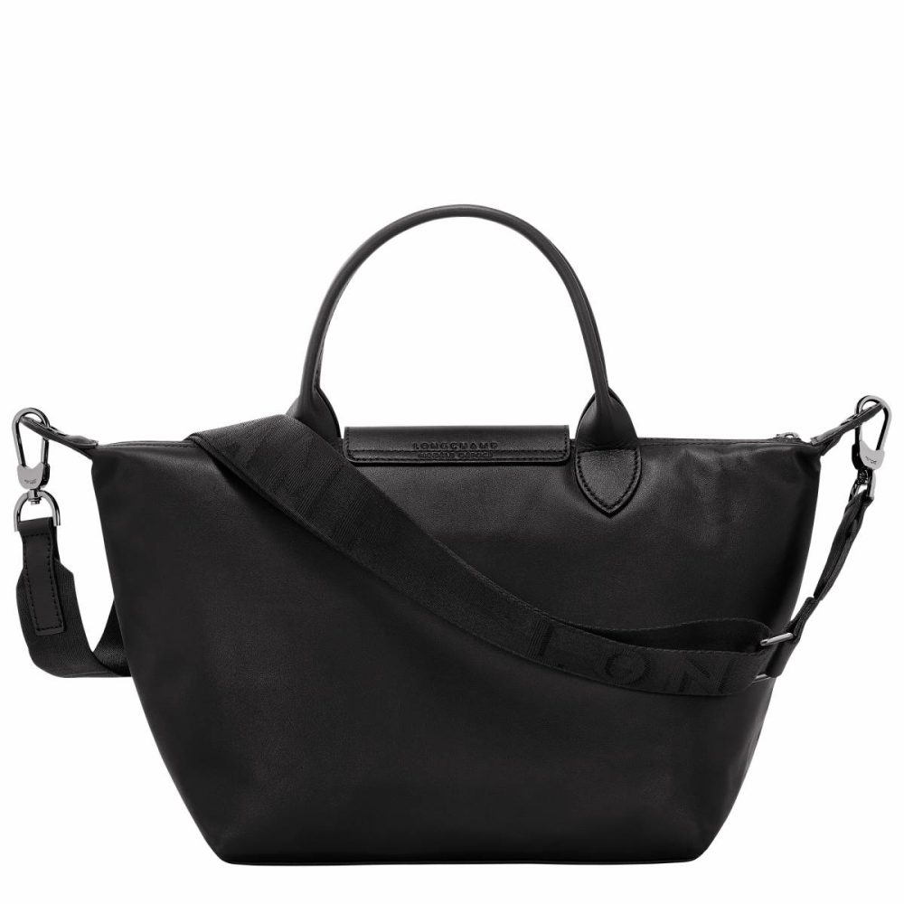 Leather Bags Le Pliage Xtra S Handbag Black - Leather Women Black Longchamp - Image 4
