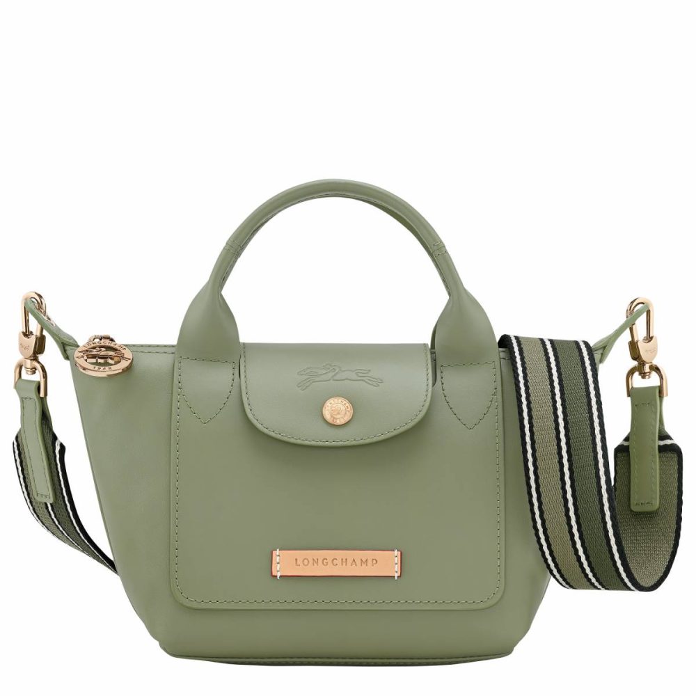 Leather Bags Longchamp Women Le Pliage Xtra Xs Handbag Laurel - Leather Laurel