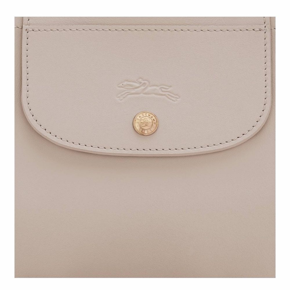 Leather Bags Women Cabas Longchamp S Handbag Clay - Leather Clay - Image 3
