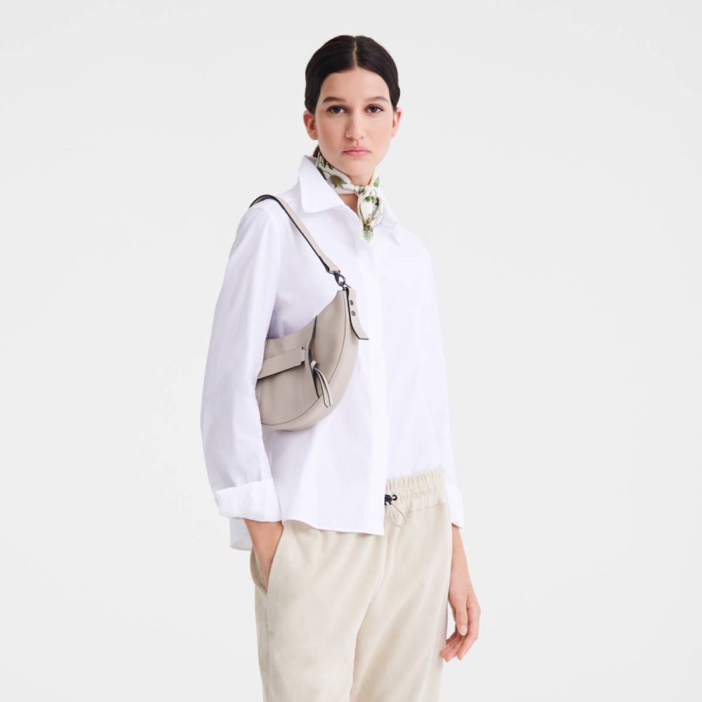 Leather Bags Women Clay Longchamp 3D S Crossbody Bag Clay - Leather - Image 2