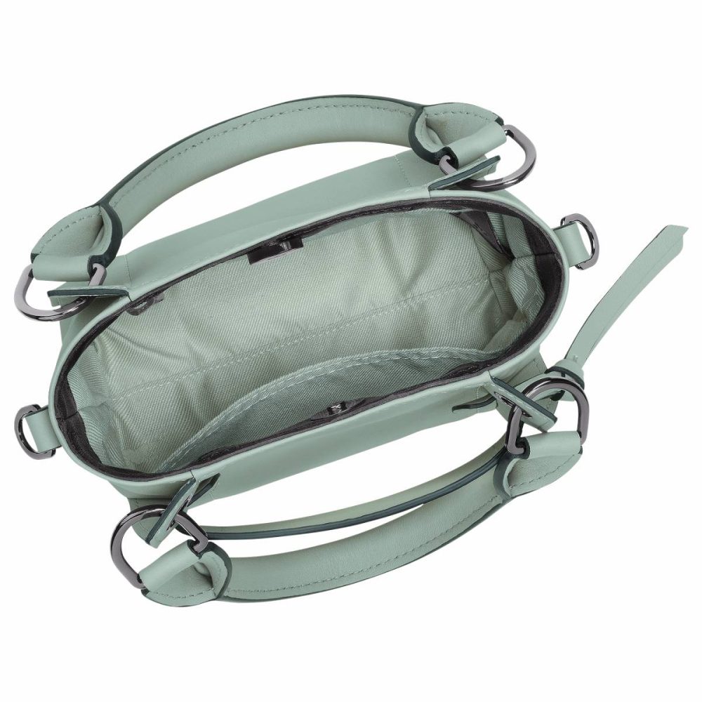 Leather Bags Women Vervain Longchamp 3D Xs Handbag Vervain - Leather - Image 5