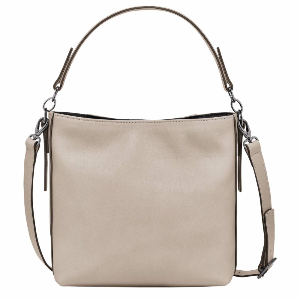 Longchamp 3D S Crossbody Bag Clay - Leather Leather Bags Clay Women - Image 4