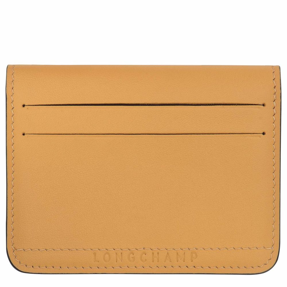 Longchamp Cardholders & Coin Purses Honey Le Pliage Xtra Card Holder Honey - Leather Women - Image 2