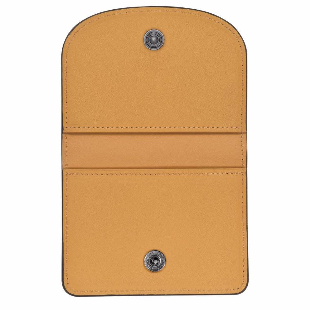 Longchamp Cardholders & Coin Purses Honey Le Pliage Xtra Card Holder Honey - Leather Women - Image 3