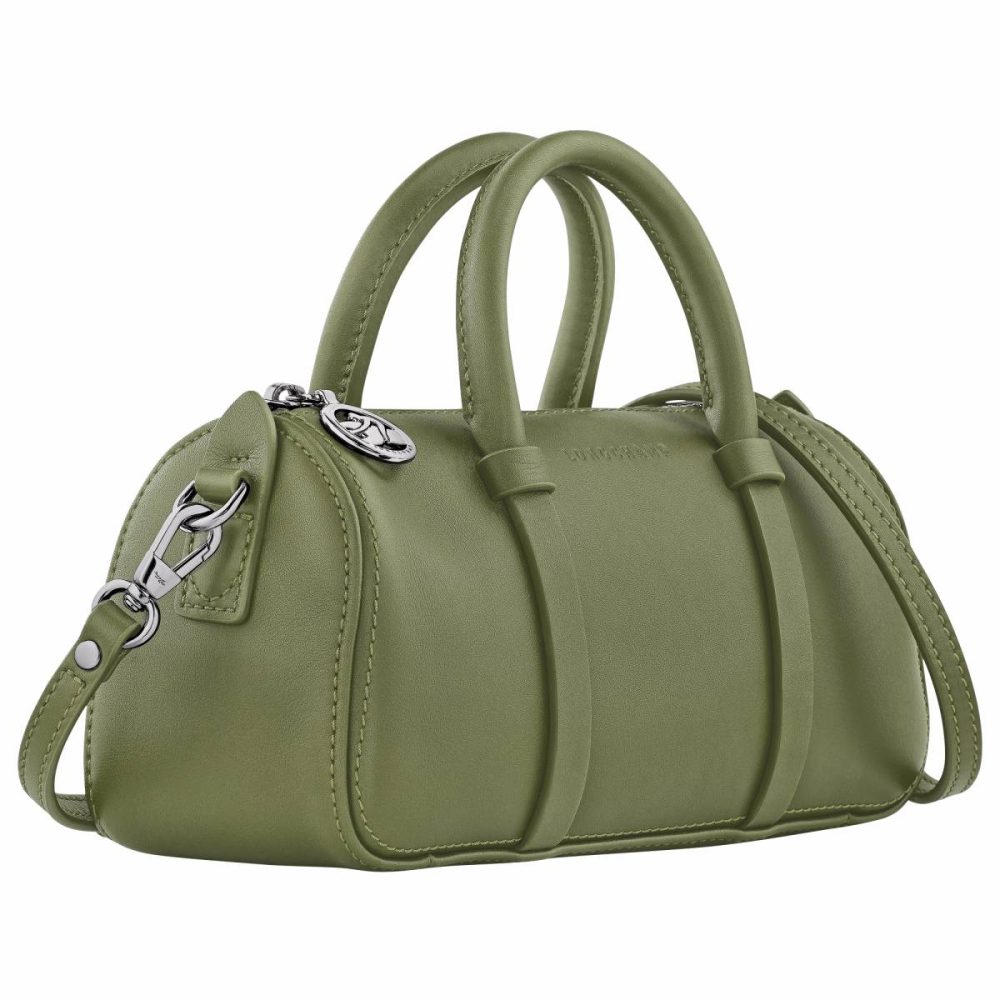 Longchamp Daylong S Handbag Laurel - Leather Women Leather Bags Laurel - Image 3
