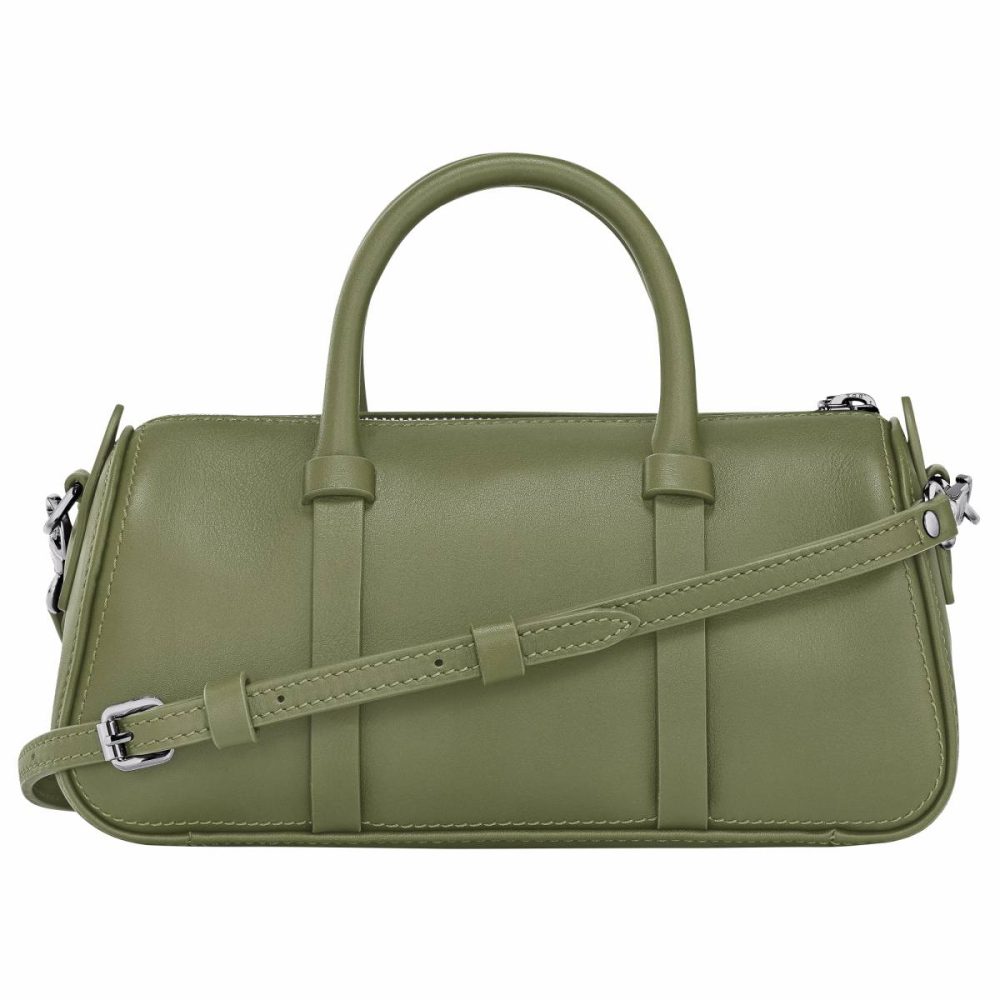 Longchamp Daylong S Handbag Laurel - Leather Women Leather Bags Laurel - Image 4