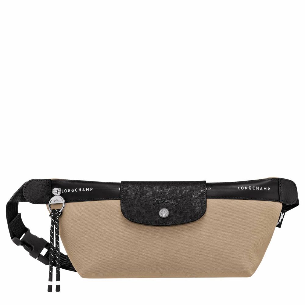 Longchamp Le Pliage Energy M Belt Bag Clay - Canvas Women Clay Belt Bags