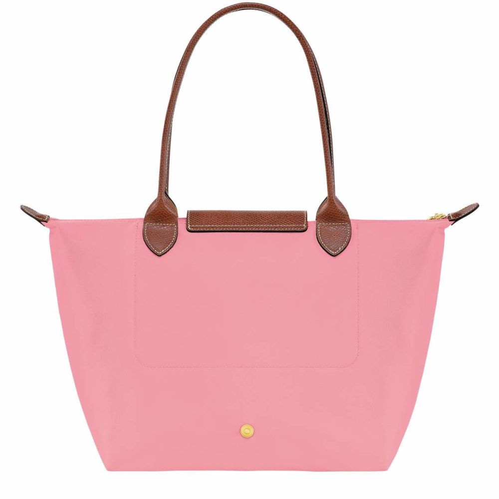 Longchamp Le Pliage Original M Tote Bag Marshmallow - Recycled Canvas Shoulder Bags Women Marshmallow - Image 2