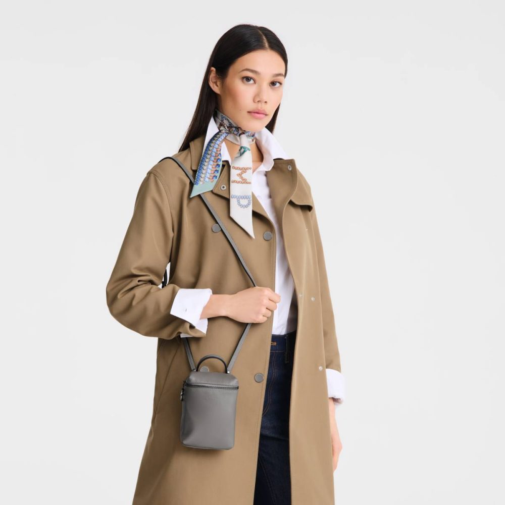 Longchamp Le Pliage Xtra Xs Crossbody Bag Turtledove - Leather Leather Bags Women Turtledove - Image 2
