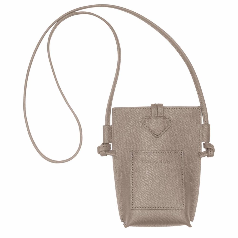 Longchamp Le Roseau Phone Case Clay - Leather Women Phone Cases Clay - Image 4