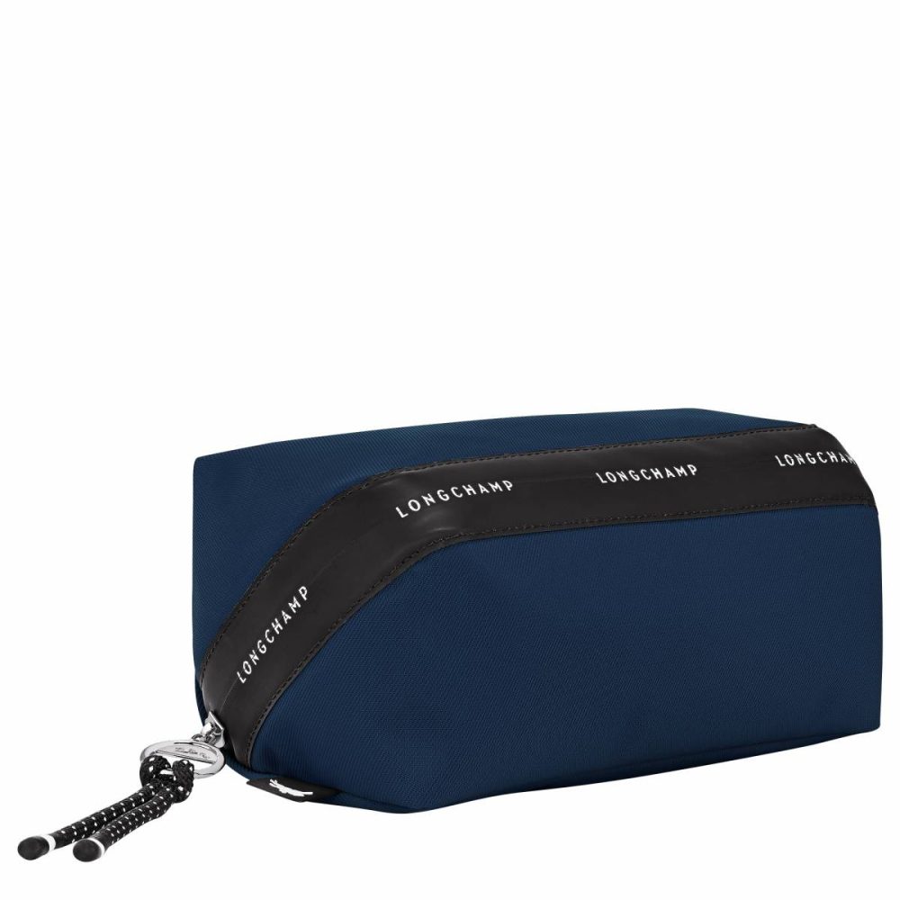 Longchamp Navy Women Le Pliage Energy Pouch Navy - Canvas Pouches & Cases - Image 2