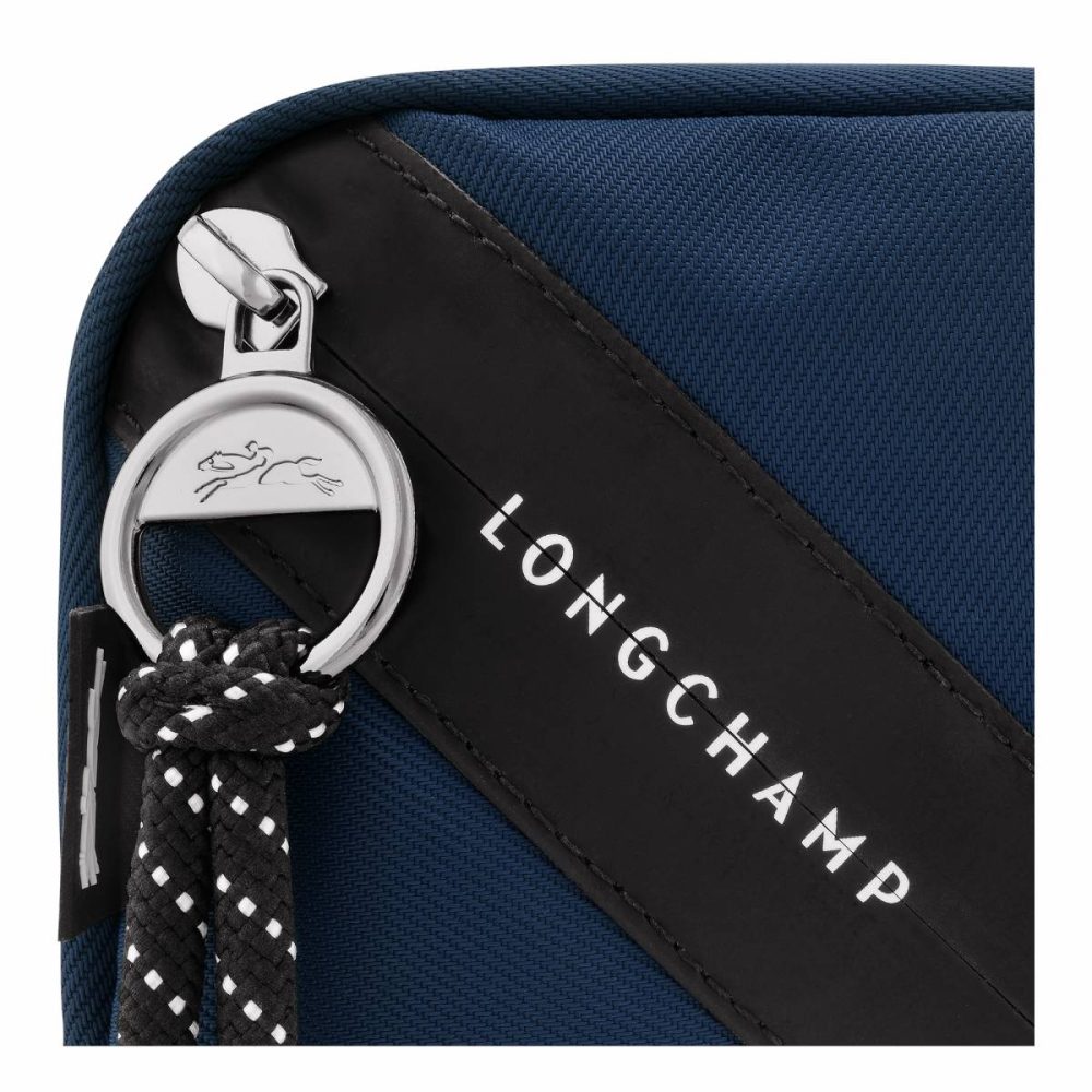 Longchamp Navy Women Le Pliage Energy Pouch Navy - Canvas Pouches & Cases - Image 5