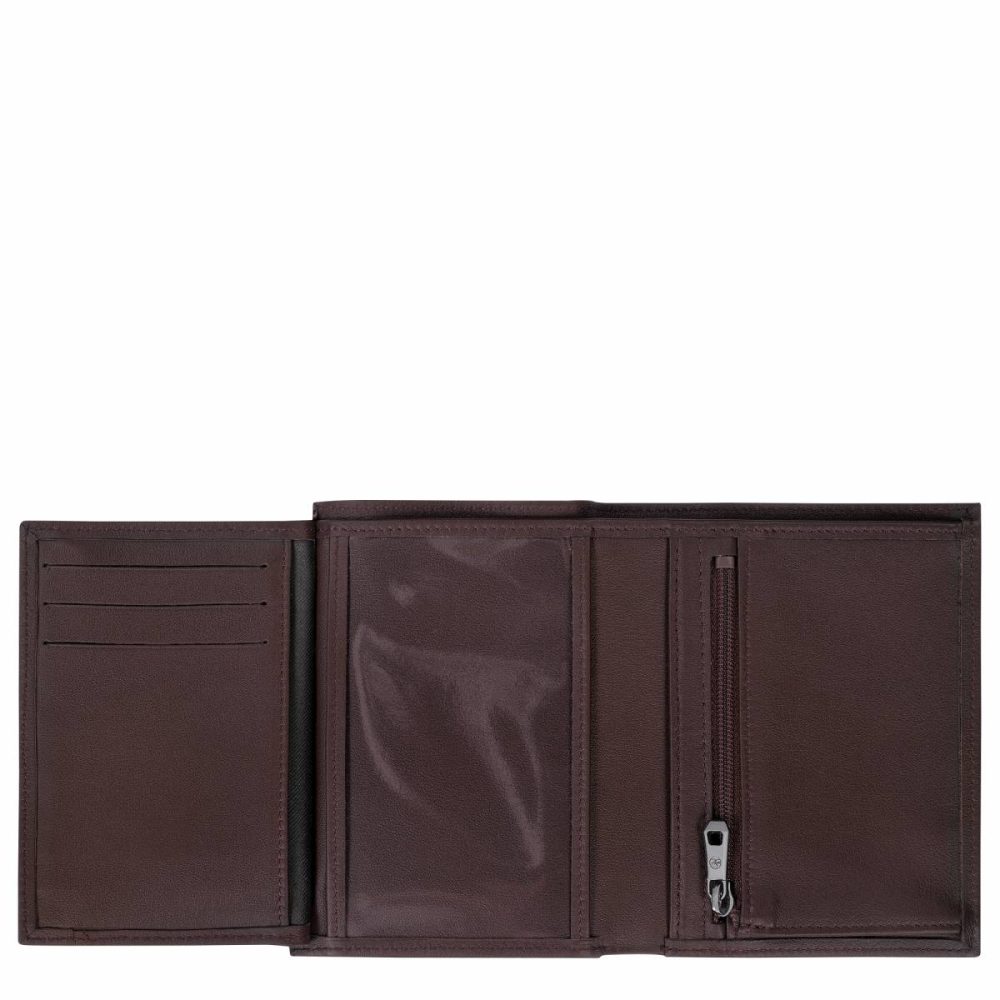 Longchamp Sur Seine Wallet Mocha - Leather Men Mocha Leather Wallets - Image 3