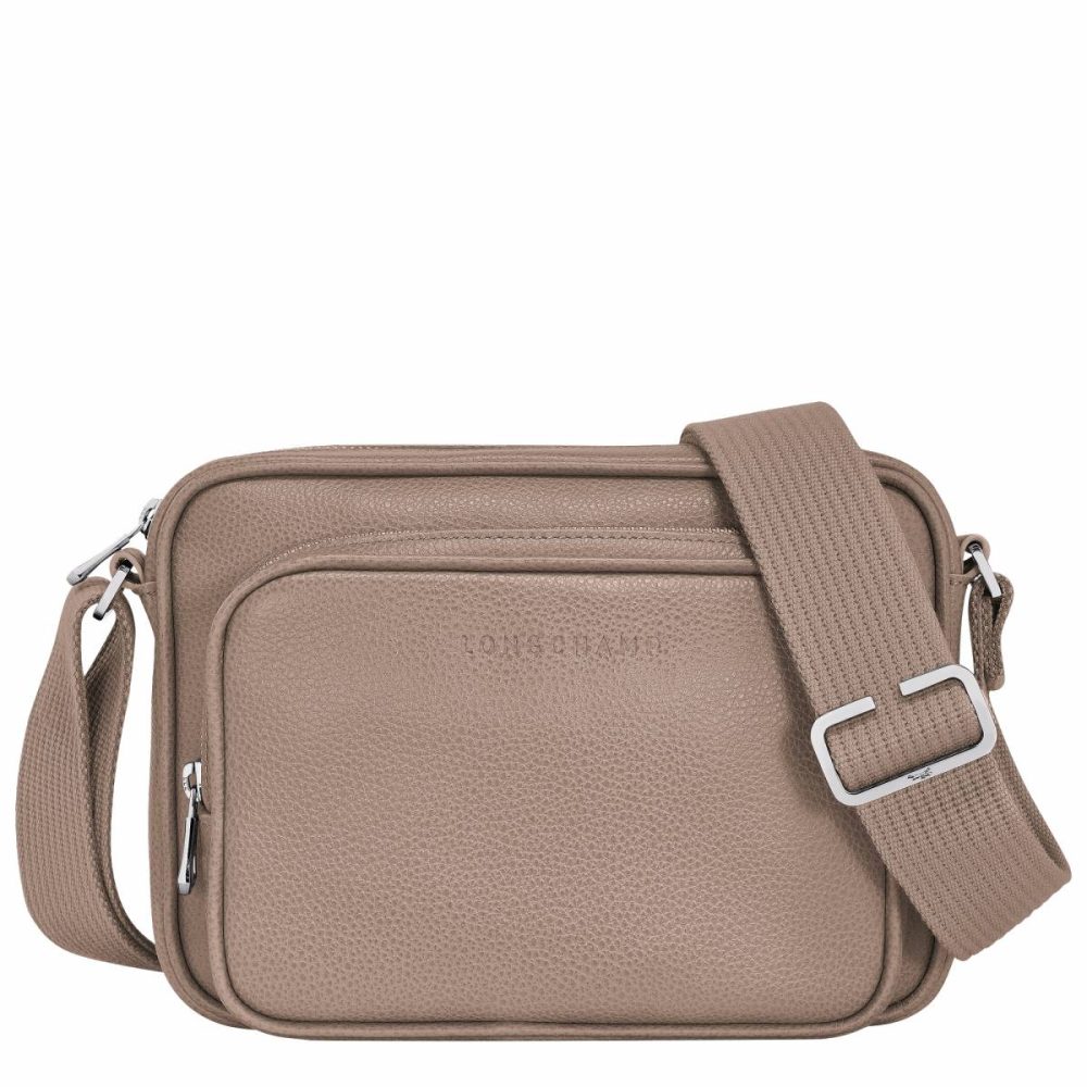 Longchamp Turtledove Le Foulonné S Camera Bag Turtledove - Leather Men Leather Bags