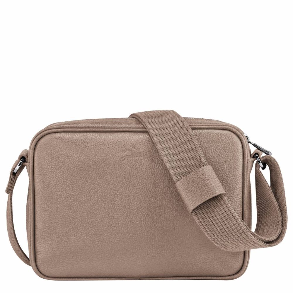 Longchamp Turtledove Le Foulonné S Camera Bag Turtledove - Leather Men Leather Bags - Image 3