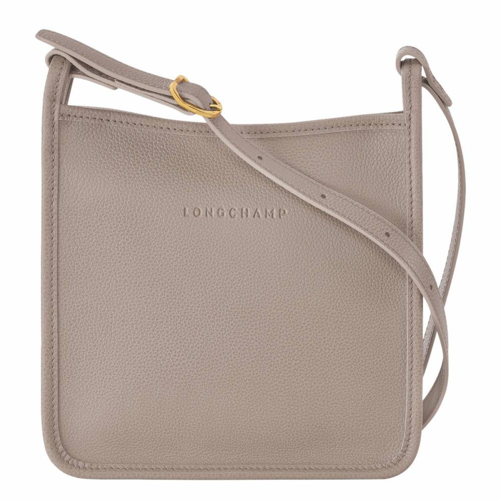 Longchamp Turtledove Leather Bags Le Foulonné S Crossbody Bag Turtledove - Leather Women