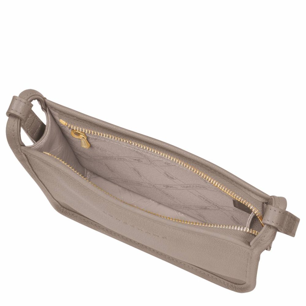 Longchamp Turtledove Leather Bags Le Foulonné S Crossbody Bag Turtledove - Leather Women - Image 5