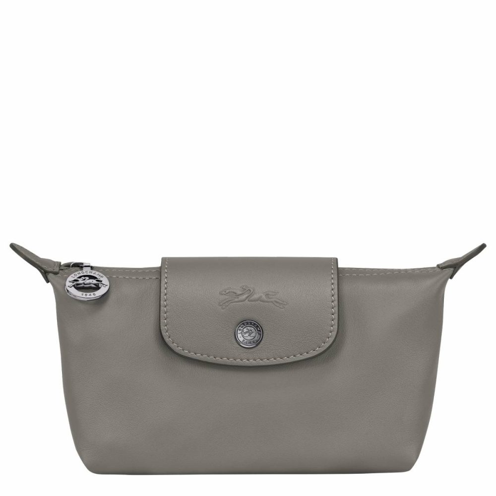 Longchamp Turtledove Women Pouches & Cases Le Pliage Xtra Pouch Turtledove - Leather