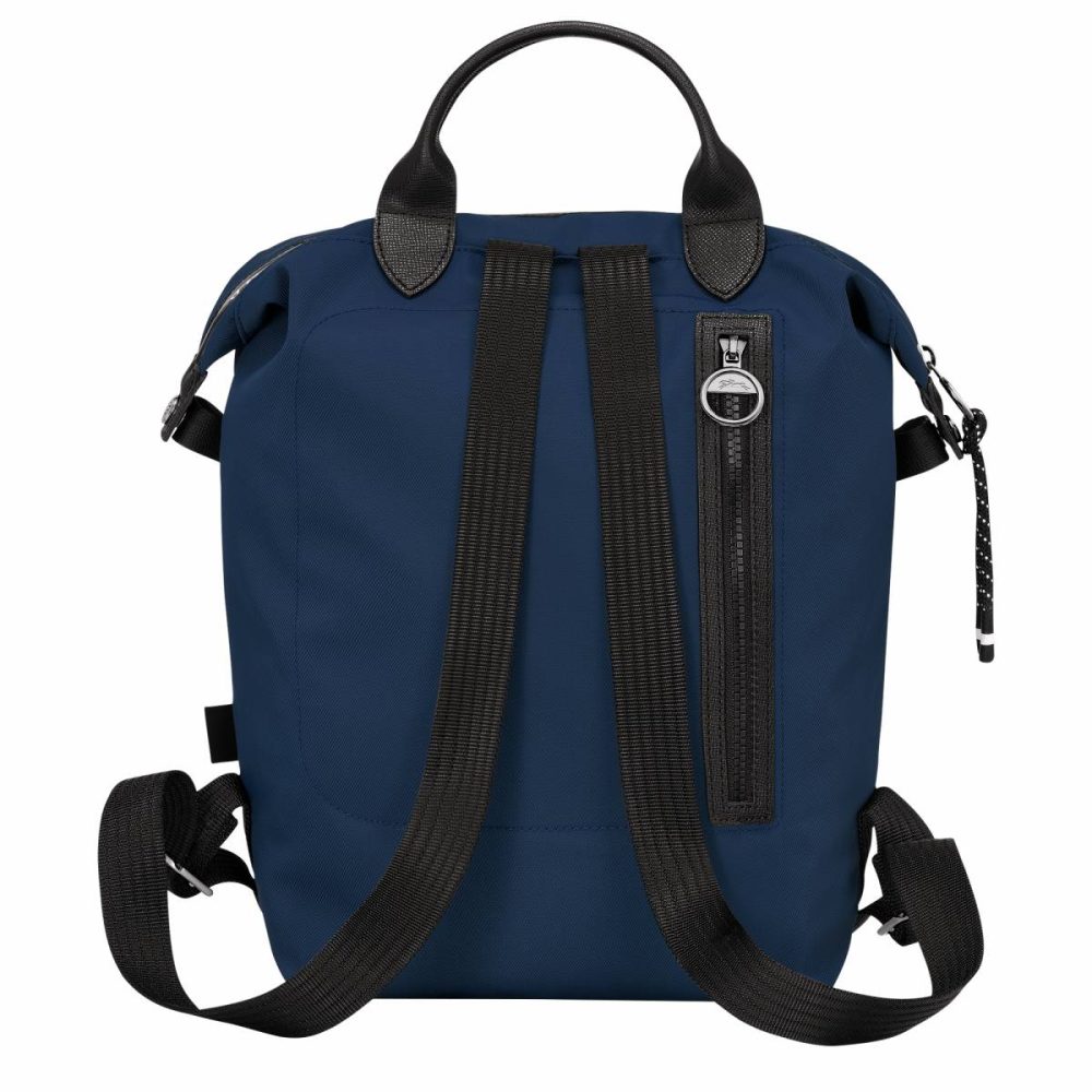 Longchamp Women Backpacks Navy Le Pliage Energy L Backpack Navy - Recycled Canvas - Image 3