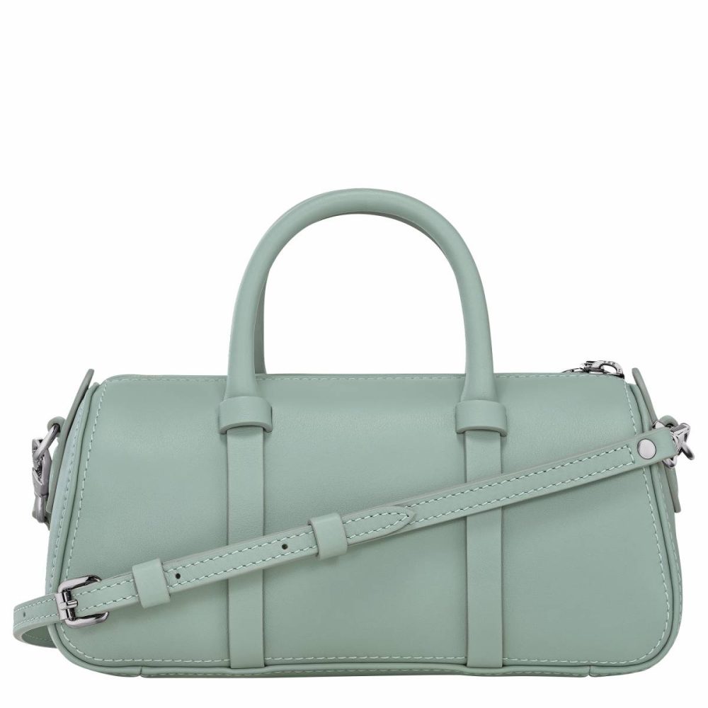 Longchamp Women Daylong S Handbag Celadon - Leather Celadon Leather Bags - Image 4