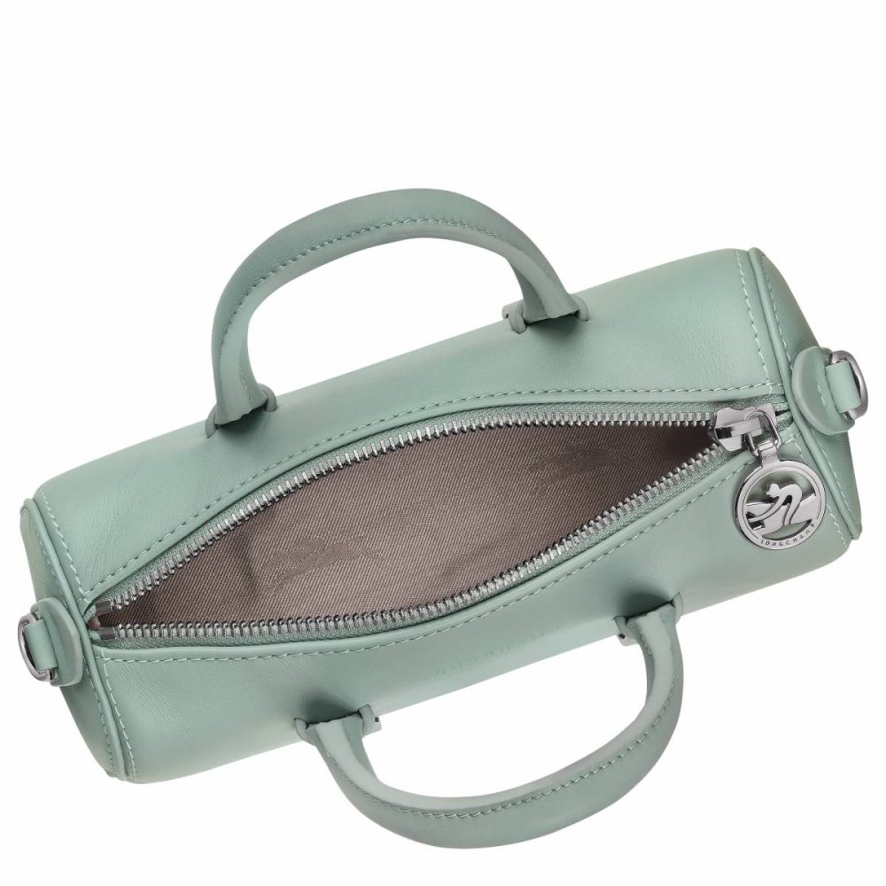 Longchamp Women Daylong S Handbag Celadon - Leather Celadon Leather Bags - Image 5