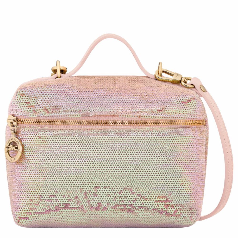Longchamp Women Mini Bags Le Pliage Collection Xs Crossbody Bag Nude - Canvas Nude