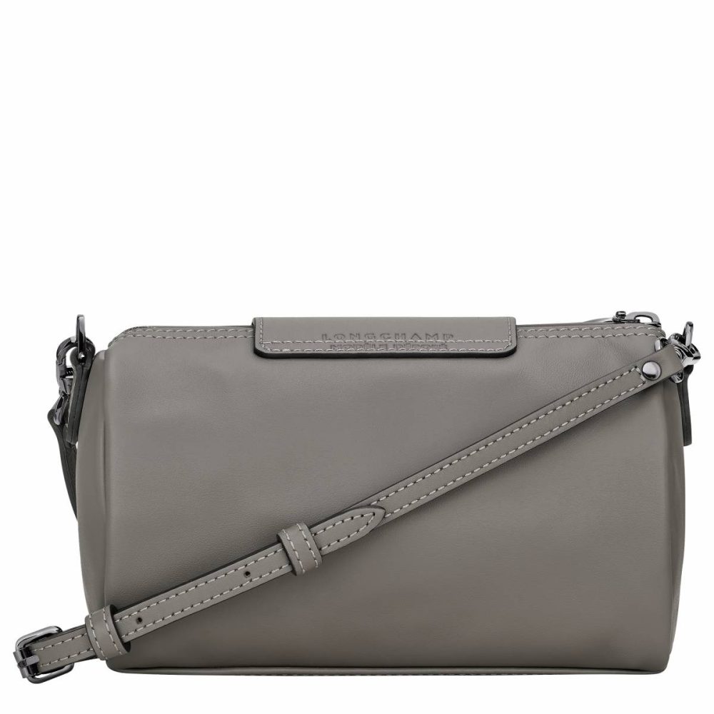 Longchamp Women Turtledove Leather Bags Le Pliage Xtra Xs Crossbody Bag Turtledove - Leather - Image 4