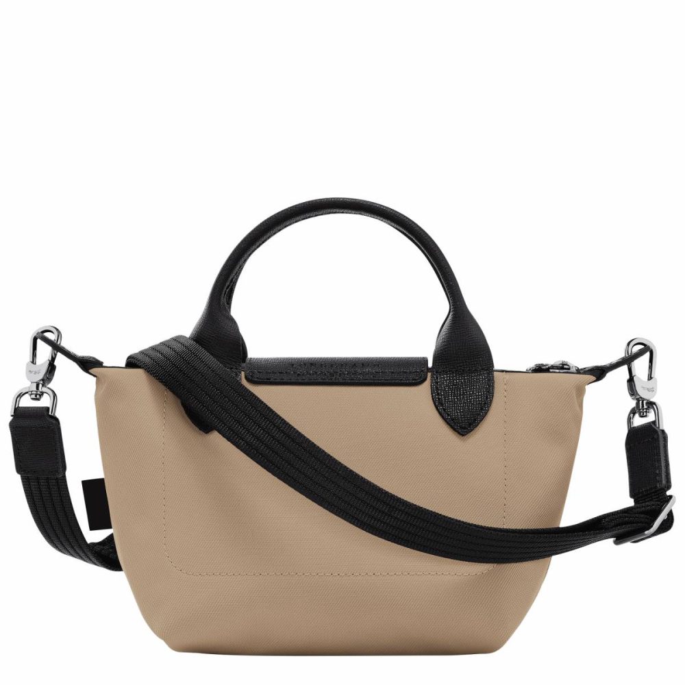 Mini Bags Le Pliage Energy Xs Handbag Clay - Recycled Canvas Clay Women Longchamp - Image 3