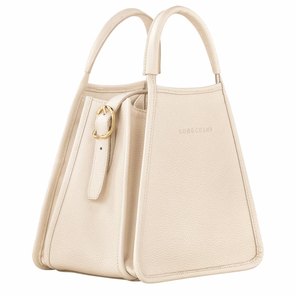 Paper Leather Bags Le Foulonné S Handbag Paper - Leather Longchamp Women - Image 3