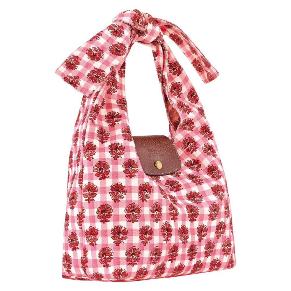 Shoulder Bags Blush Le Pliage Collection M Shoulder Bag Blush - Canvas Women Longchamp - Image 3