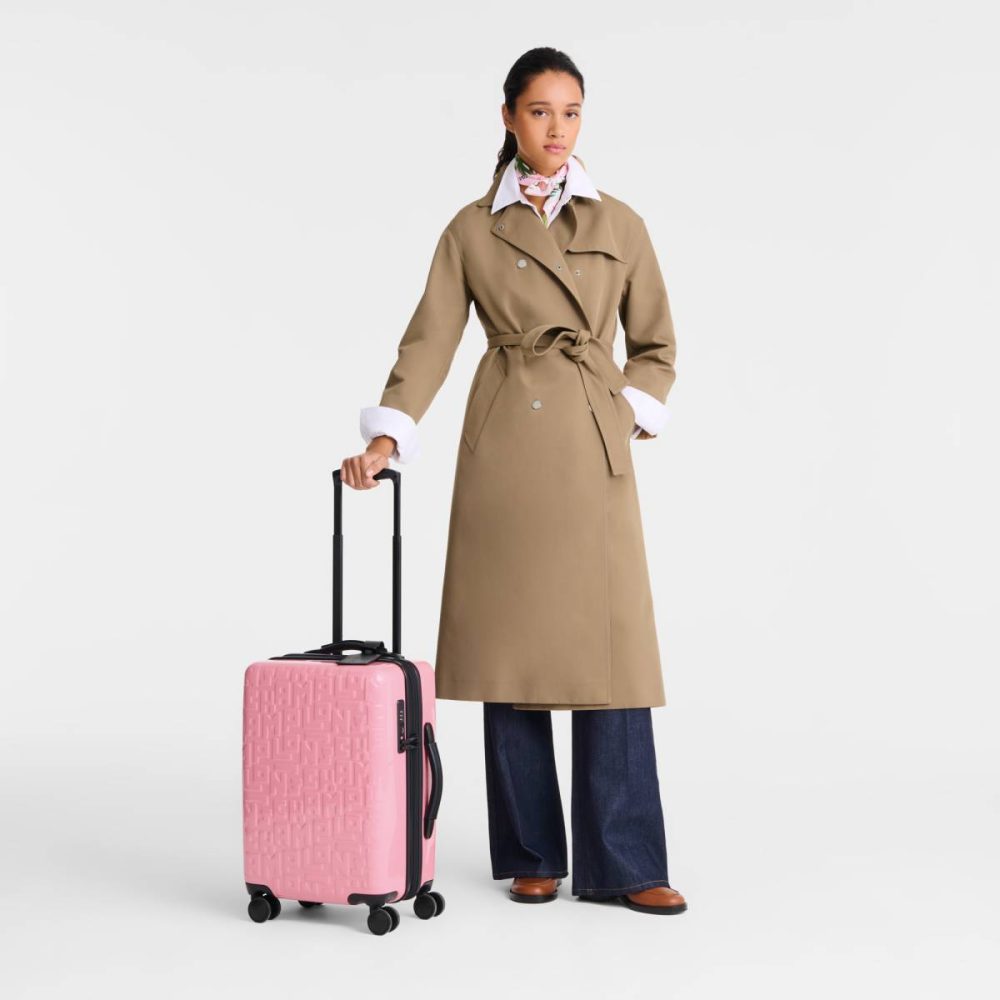 Suitcases Women Longchamp Marshmallow Lgp Travel S Carry-On Marshmallow - Polycarbonate - Image 2