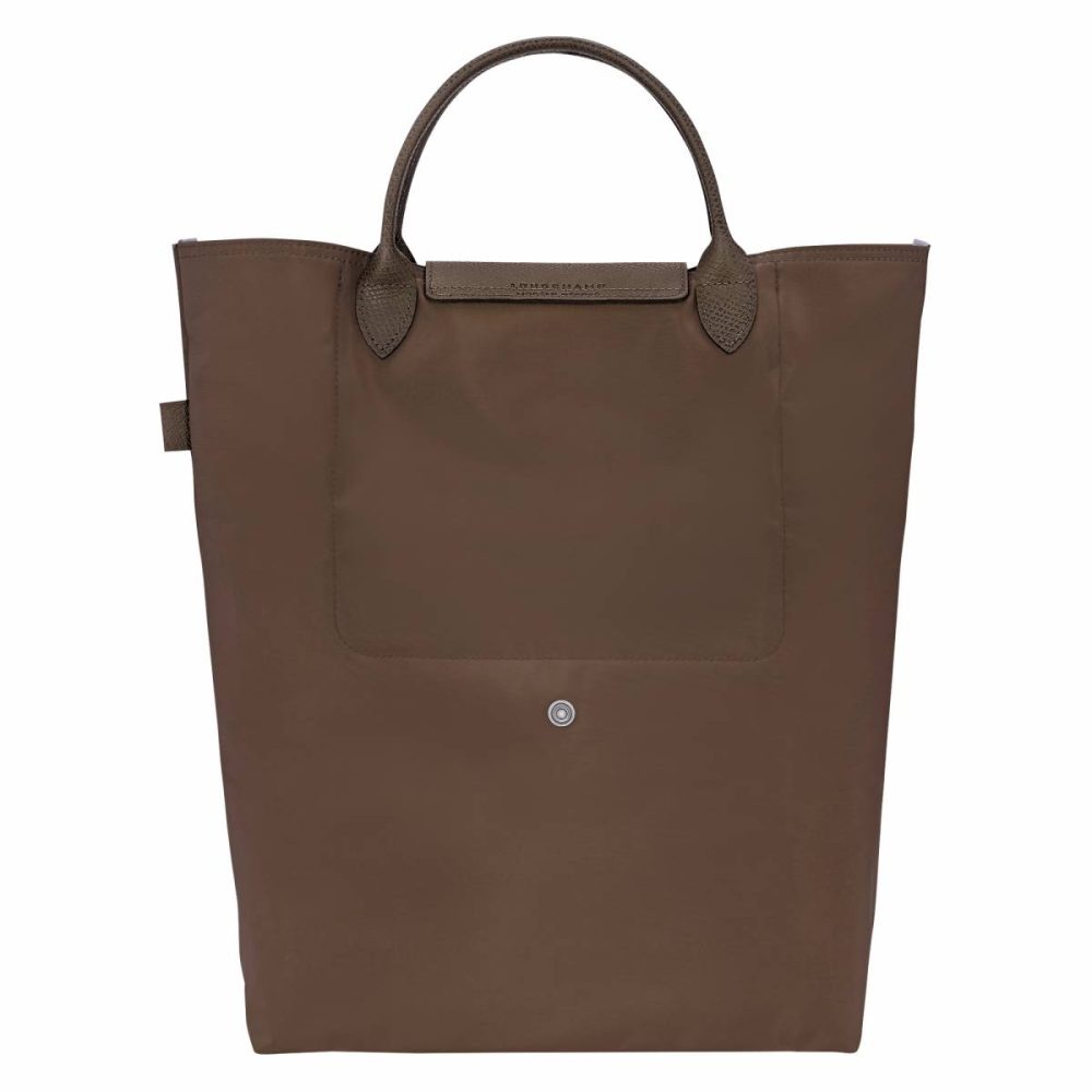 Terra Women Le Pliage Green M Tote Bag Terra - Canvas Longchamp Handbags - Image 4
