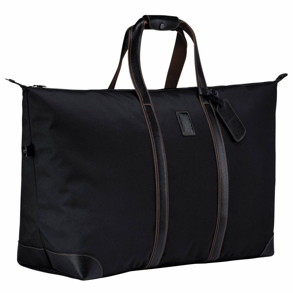 Travel Bags Black Boxford Xl Travel Bag Black - Recycled Canvas Women Longchamp - Image 2