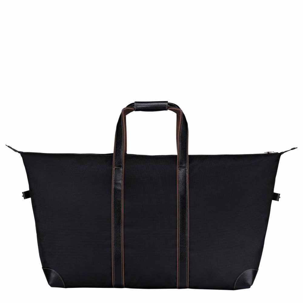 Travel Bags Black Boxford Xl Travel Bag Black - Recycled Canvas Women Longchamp - Image 3