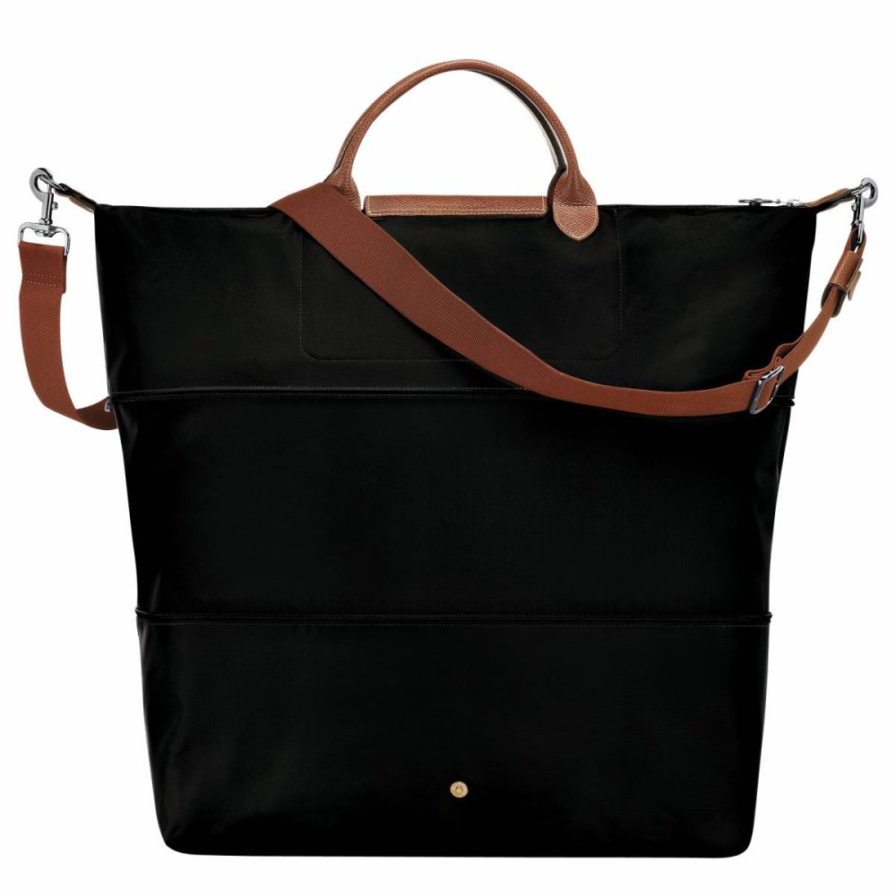 Travel Bags Black Le Pliage Original Travel Bag Expandable Black - Recycled Canvas Longchamp Women - Image 3