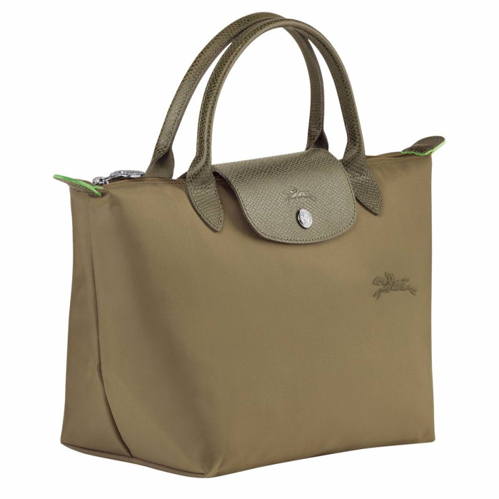 Women Handbags Artichoke Le Pliage Green S Handbag Artichoke - Recycled Canvas Longchamp - Image 2