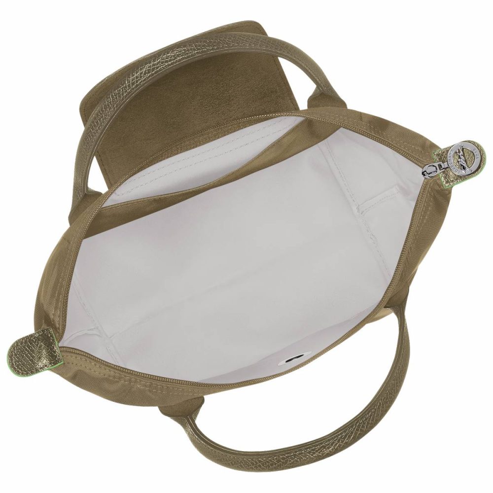 Women Handbags Artichoke Le Pliage Green S Handbag Artichoke - Recycled Canvas Longchamp - Image 4