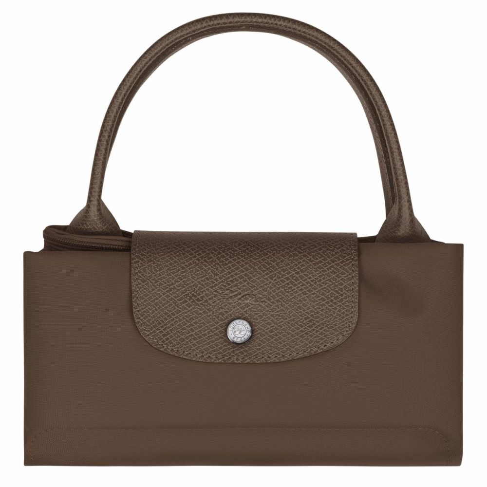 Women Le Pliage Green M Handbag Terra - Recycled Canvas Terra Handbags Longchamp - Image 5
