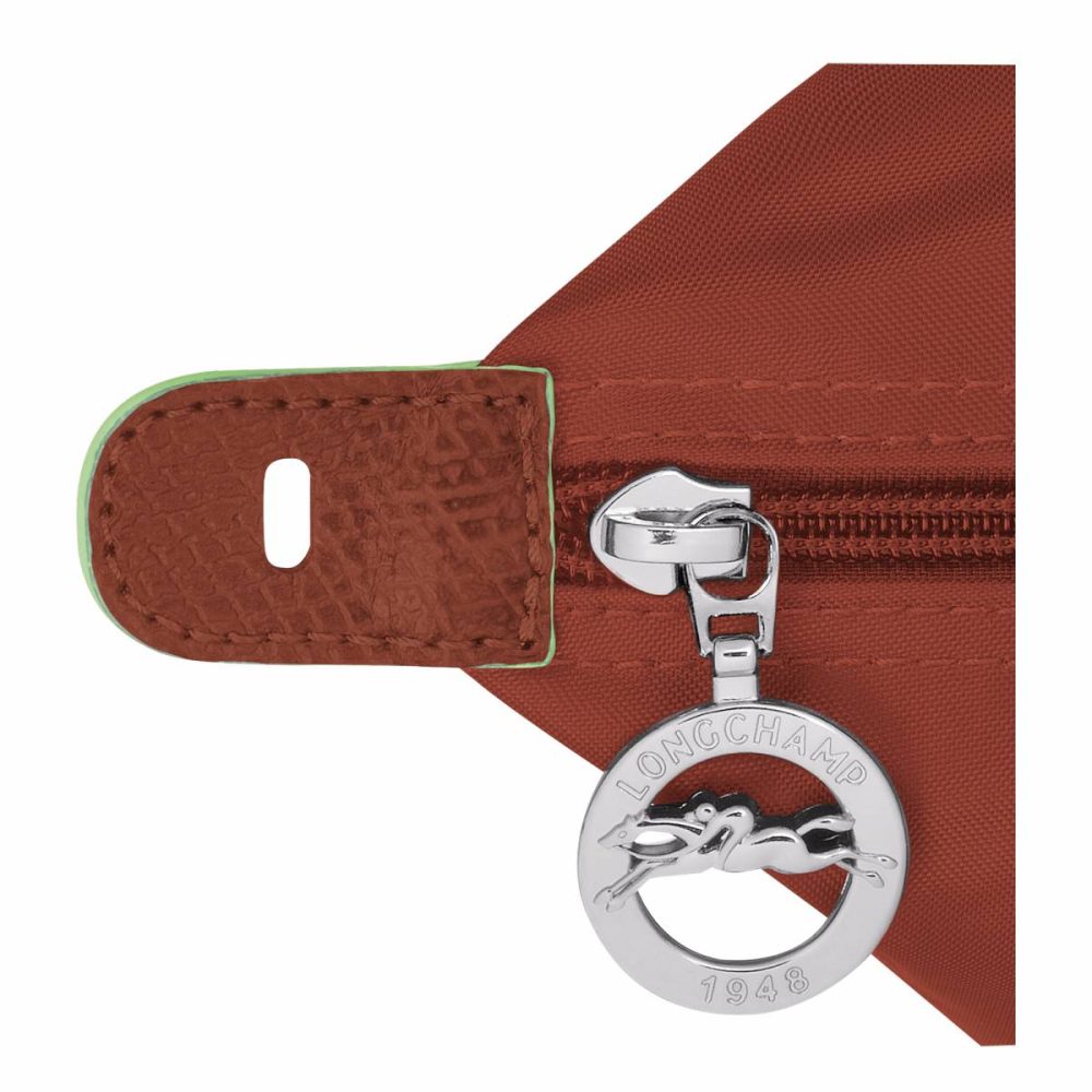 Women Longchamp Chestnut Travel Bags Le Pliage Green Xl Travel Bag Chestnut - Recycled Canvas - Image 5