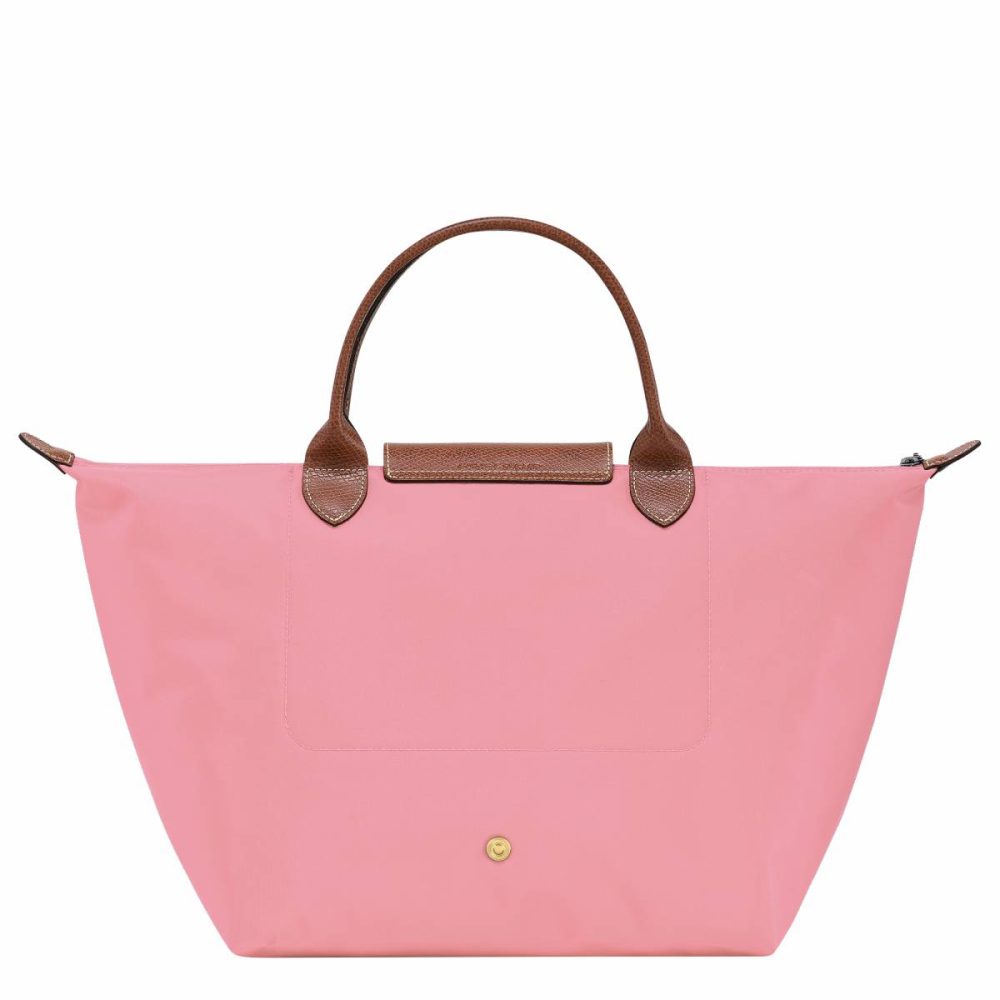 Women Longchamp Marshmallow Handbags Le Pliage Original M Handbag Marshmallow - Recycled Canvas - Image 2