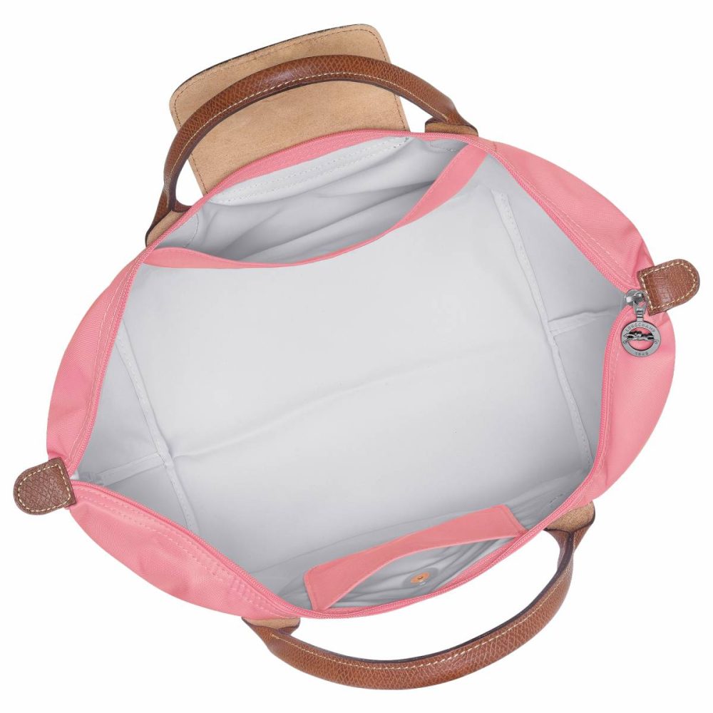 Women Longchamp Marshmallow Handbags Le Pliage Original M Handbag Marshmallow - Recycled Canvas - Image 3