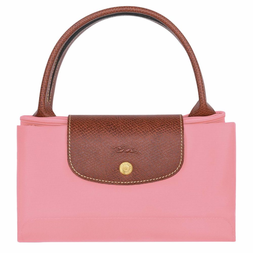 Women Longchamp Marshmallow Handbags Le Pliage Original M Handbag Marshmallow - Recycled Canvas - Image 5