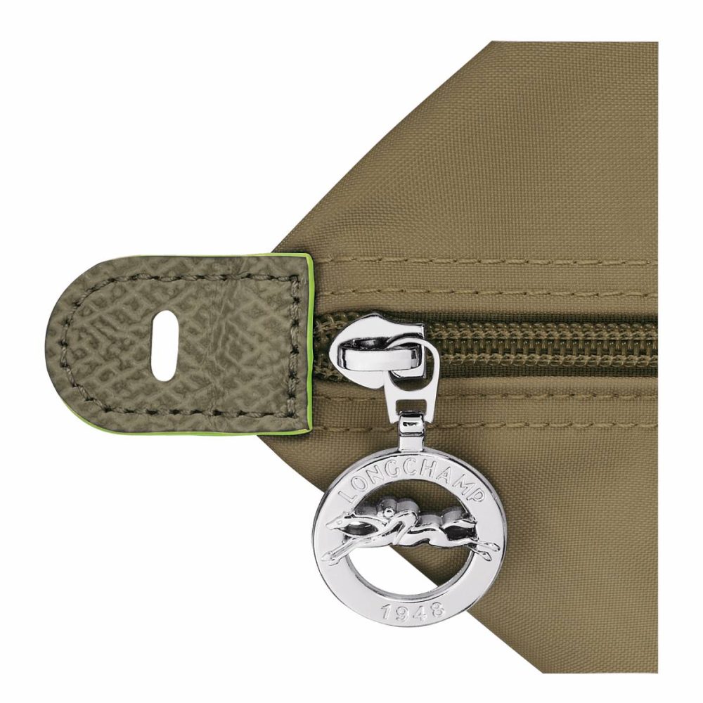Women Longchamp Travel Bags Artichoke Le Pliage Green Xl Travel Bag Artichoke - Recycled Canvas - Image 4