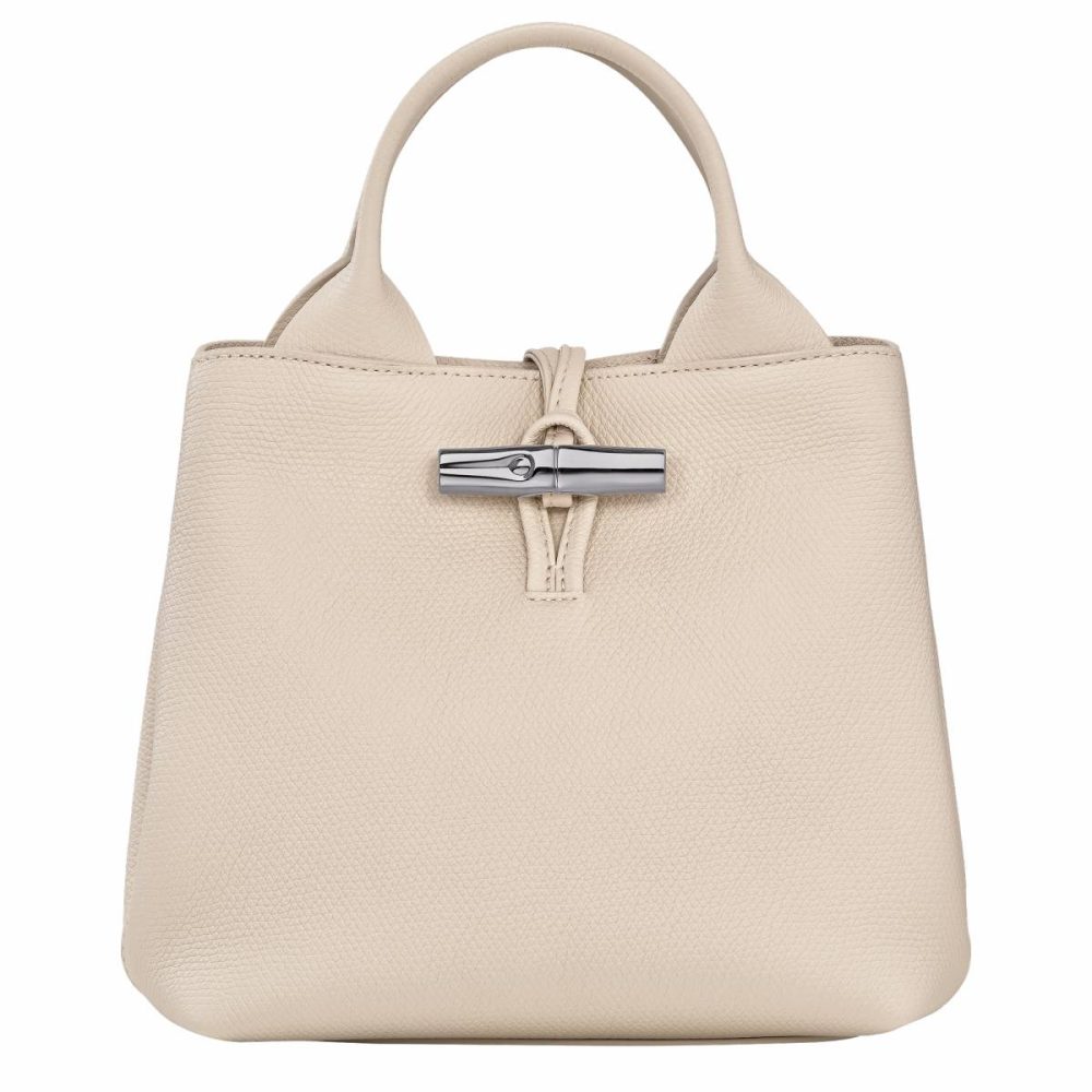 Women Paper Le Roseau S Handbag Paper - Leather Leather Bags Longchamp