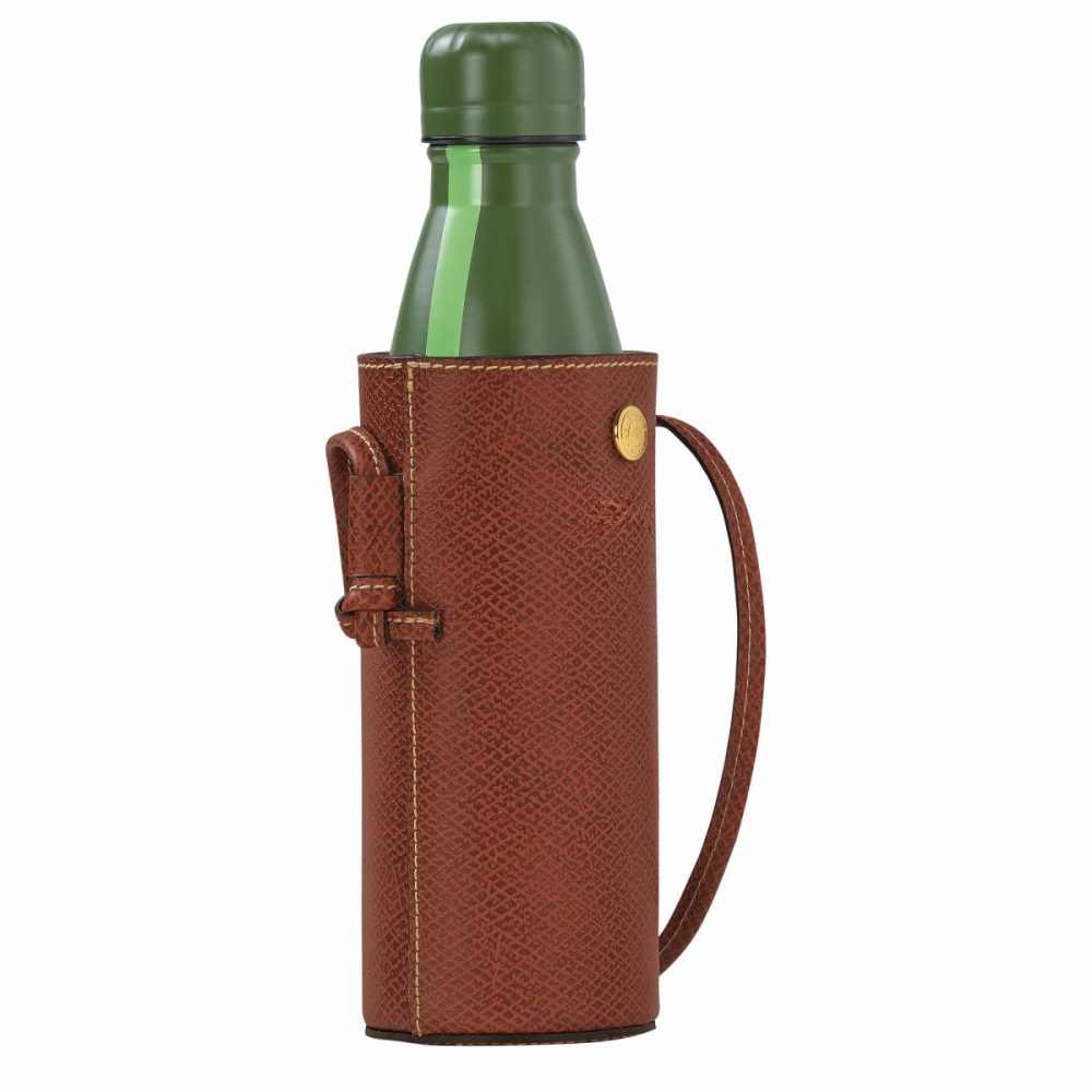 Women Pouches & Cases Longchamp Épure Bottle Holder Brown - Leather Brown - Image 3