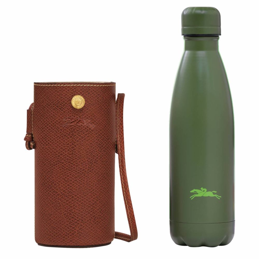Women Pouches & Cases Longchamp Épure Bottle Holder Brown - Leather Brown - Image 5